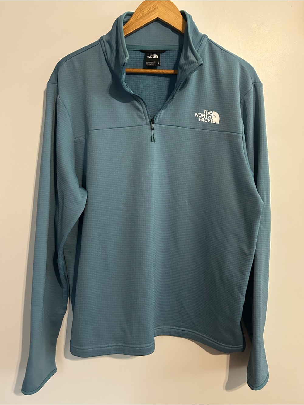 The North Face Teal Blue Half-Zip Pullover
